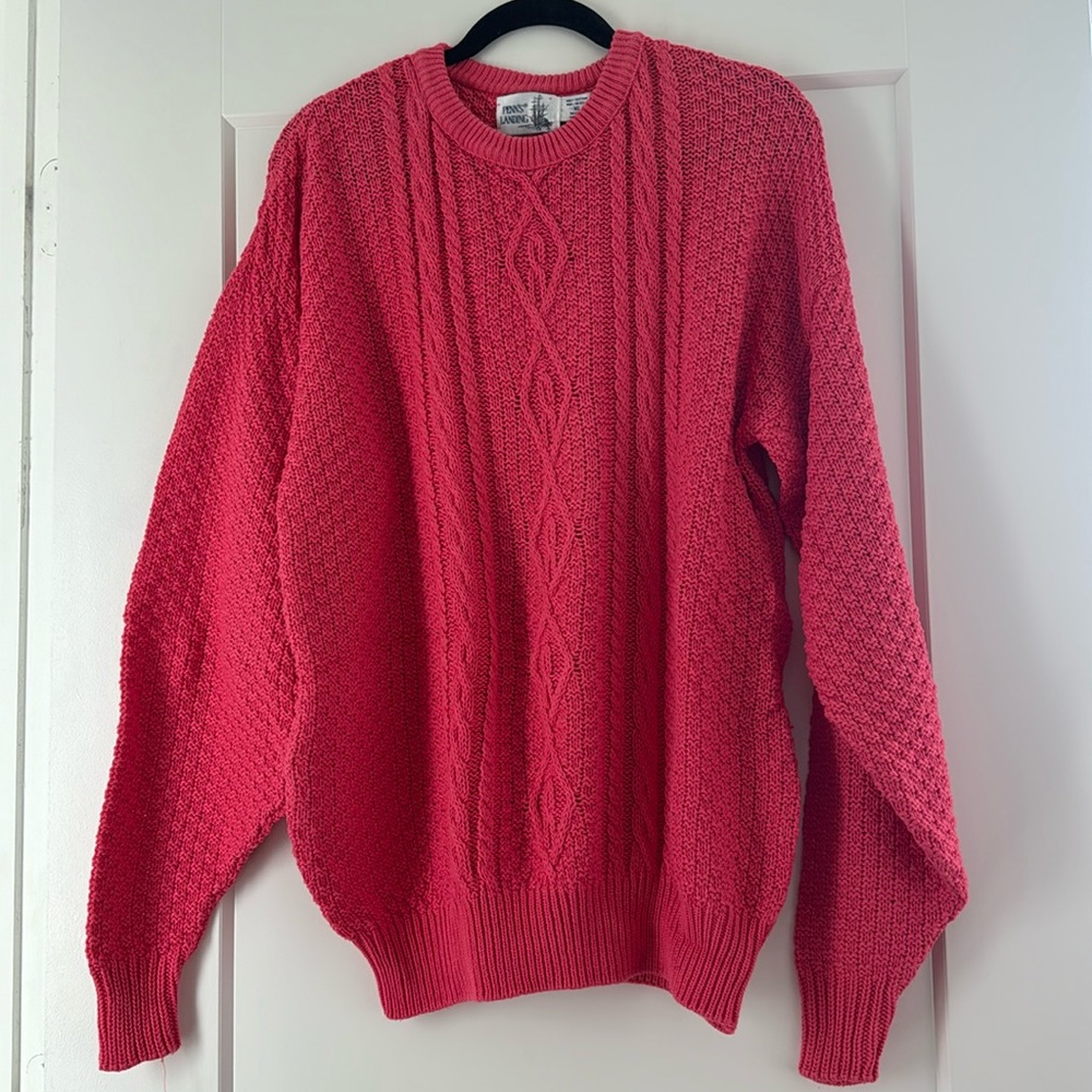Penn’s Landing Pink Sweater